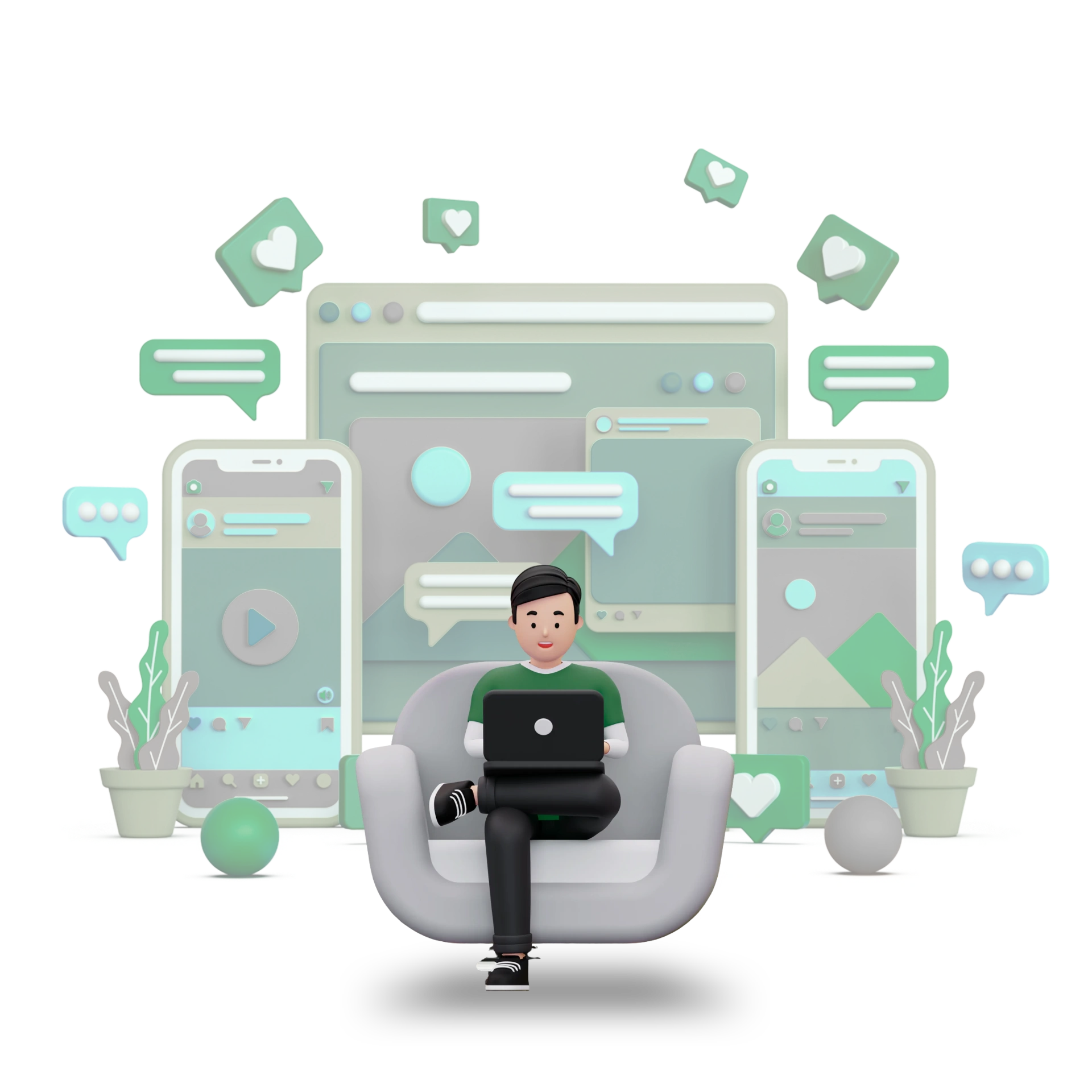 EVD Design — visuele identiteit en social media